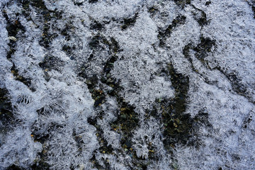 transparent ice background