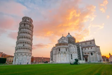 Fototapete Schiefe Turm von Pisa Torre di Pisa