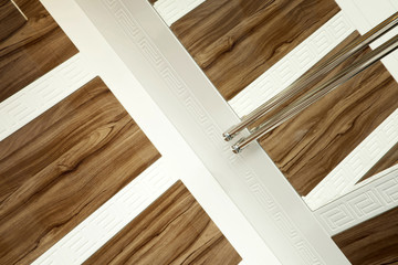 New and modern elevator cabin 