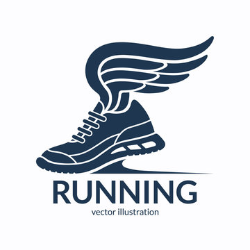 Track Shoe With Wings Images – Browse 225 Stock Photos, Vectors, and Video  | Adobe Stock