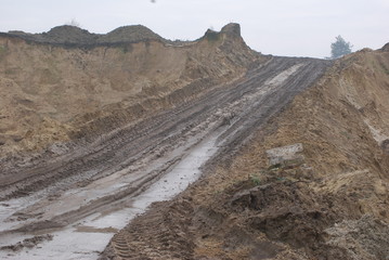 Sosnowa Wola, Kopalnia piasku. © M. G. Koperkiewicz