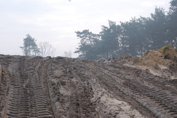 Sosnowa Wola, Kopalnia piasku. © M. G. Koperkiewicz