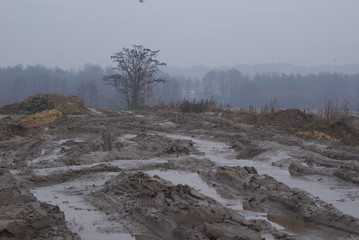 Sosnowa Wola, Kopalnia piasku. © M. G. Koperkiewicz