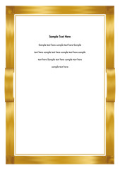 金色リボンの飾りケイ