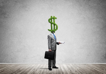 He is always thinking about money