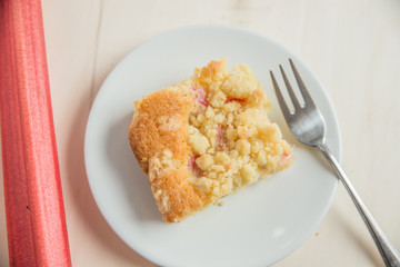 Rhabarber Kuchen 