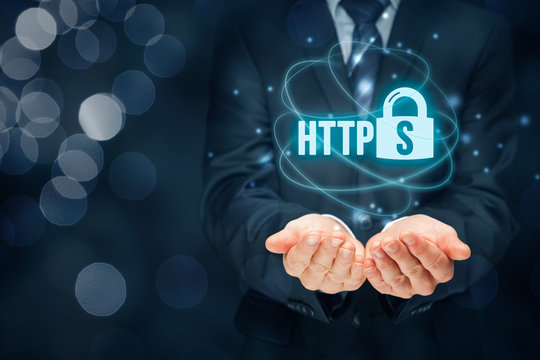 HTTPS concept