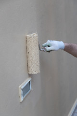 Painter that wall painting