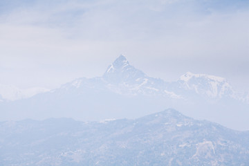 Fototapeta na wymiar Mountains view of The Himalayas