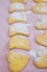 baked homemade cookies