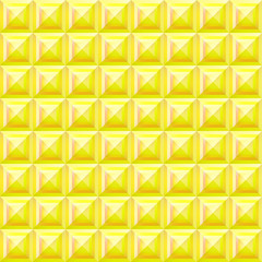 Abstract vector seamless pattern geometrical background - golden shapes.