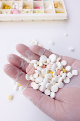different medication on hand for background 