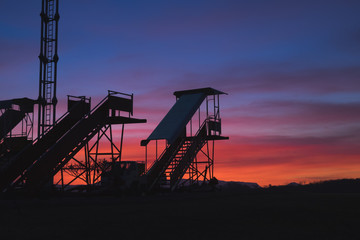 Boarding stairway