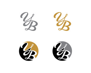 Letter Y and B Logo Icon 1