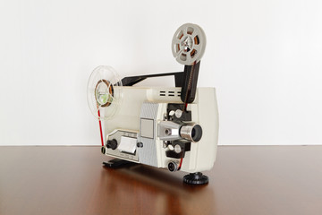 Fototapeta premium Vintage 8 mm film projector
