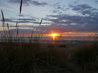 beach sunset