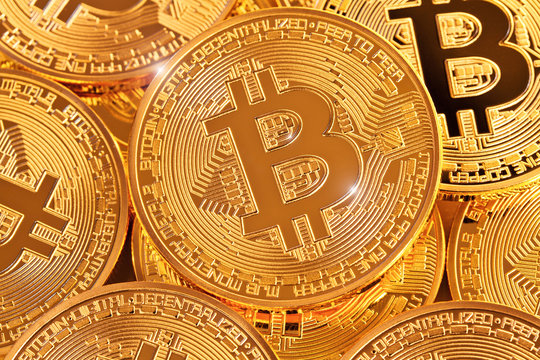 golden bitcoin coin