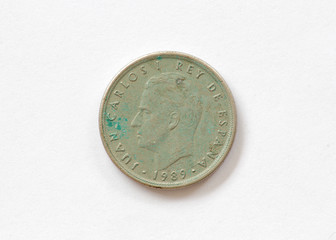 cinco pesetas 1989