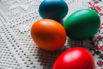 Colorful eggs