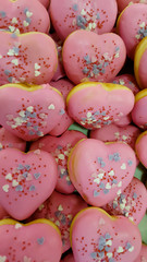 Donut, Heart Shaped Pastry