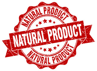 natural product stamp. sign. seal