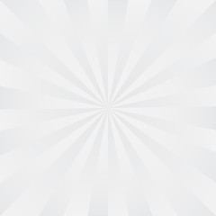 Gray gradient rays vector background, square format
