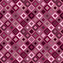 Seamless vector geometrical pattern with rhombus, squares. endless background with hand drawn textured geometric figures. Pastel Graphic illustration Template for wrapping, web backgrounds, wallpaper