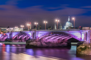 Waterloo Bridge at Night