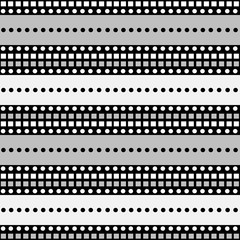 Seamless vector decorative hand drawn pattern. ethnic endless background with ornamental decorative elements with traditional etnic motives, tribal geometric figures. Print for wrapping, background