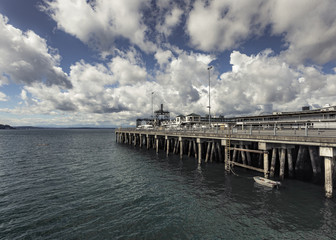 Dock by the sound