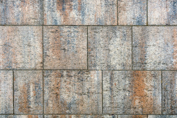 Fototapeta premium Dirty Outside Terrace Tiles slabs.
