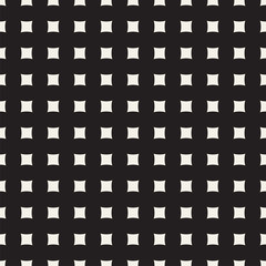 Vector Seamless Geometric Rounded Lines Pattern. Abstract Geometric Background Design