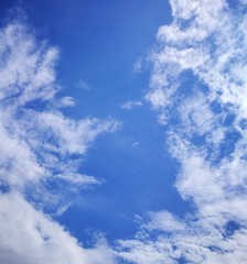 Obraz premium blue sky with cloud
