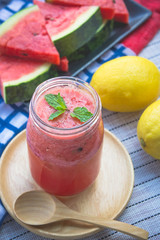watermelon smoothie refresher tasty of summer, the health benefits of watermelon smoothie