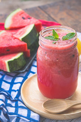 watermelon smoothie refresher tasty of summer, the health benefits of watermelon smoothie