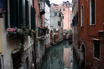 Fototapeta na wymiar Venedig, Kanal in der Altstadt