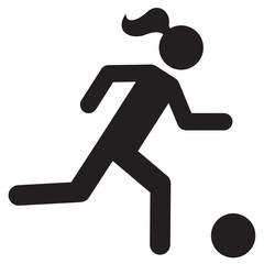 ICÔNE FEMME FOOTBALL