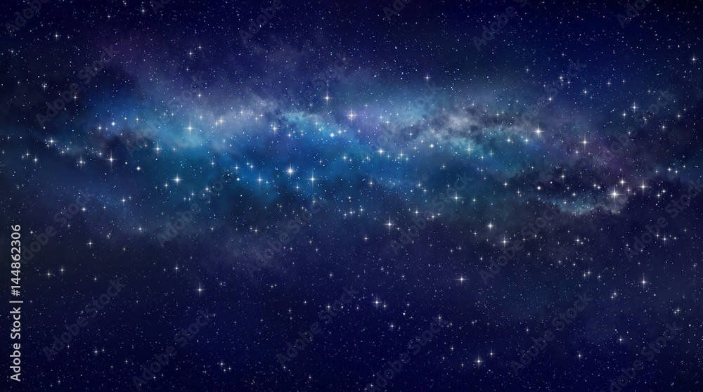 Wall mural deep space background