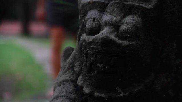 Singha Stone statue
