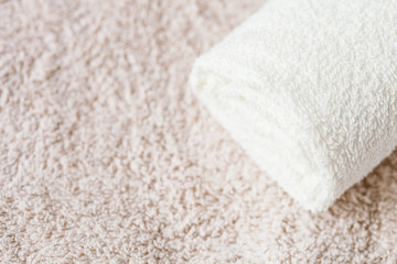 Fototapeta na wymiar Cotton towels background