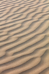 Sand formations looking like dunes