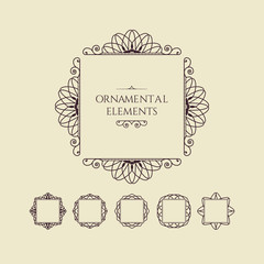 Vector Decorative Frames