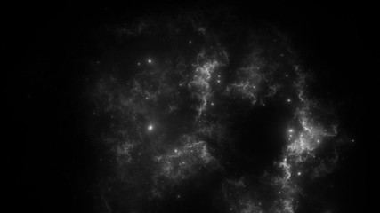 Abstract fractal illustration looks like galaxies