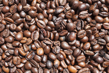 Fototapeta premium coffee beans background