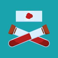 Medical care  concept with icon design, vector illustration 10 eps graphic.