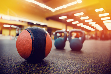 medicine ball to get better core strength and stability.