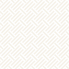 Abstract Geometric Pattern With Stripes Lattice. Subtle Seamless Vector Background