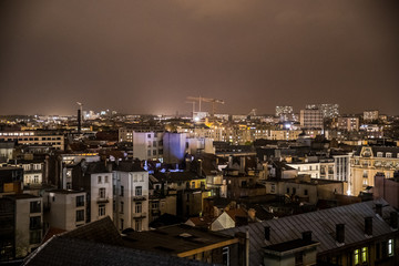 Fototapeta premium brussels by night