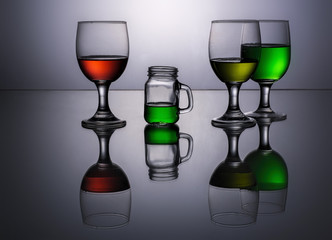 Wine Glass Decoration