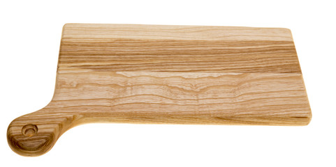 Cutting board isolated on white background